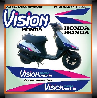 zoom immagine (Adesivi Scooter HONDA VISION 1991-1993 - per tutti i modelli)