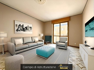 zoom immagine (Appartamento 75 mq, soggiorno, 2 camere, zona Serravalle Sesia - Centro)